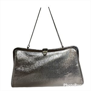 Vintage Retro Evening Bag Silver